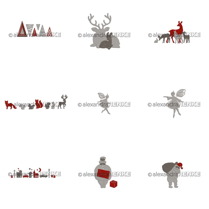 

Christmas New Bee Series Cutting Dies Scrapbooking Diary Decoration Template Embossing Template DIY Greeting Card Handmade 2021