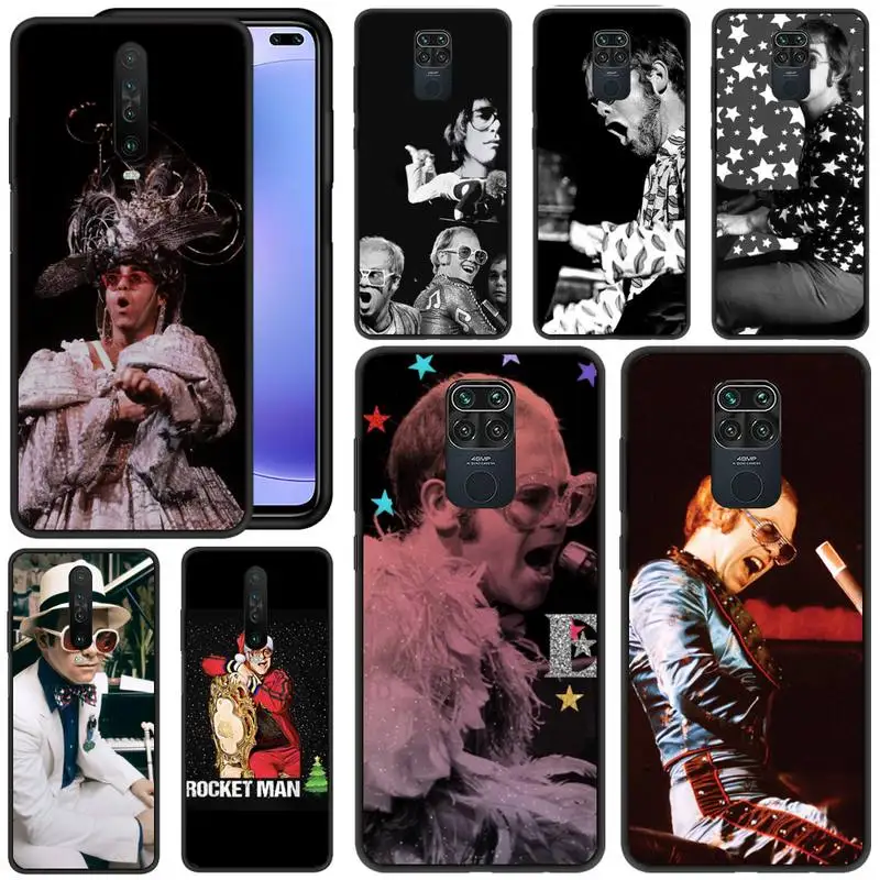 

Elton John Phone Case for redmi 6A 7A 8A 9A 10X 4G note 8 8T 9S 10 K30 K20 pro max Cover
