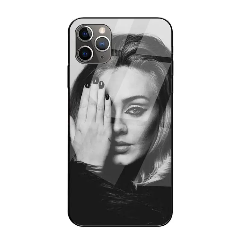 

Adele Phone Case Tempered Glass For Iphone6plus 6S 7 7plus 8 X XS XSmax XR 11 12 Pro Max 12mini