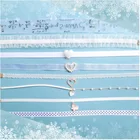 Новое весеннее ожерелье Kpop с белыми полыми цветами и сердцем, кружевные бархатные короткие ожерелья до ключиц, модные милые ювелирные изделия для девушек