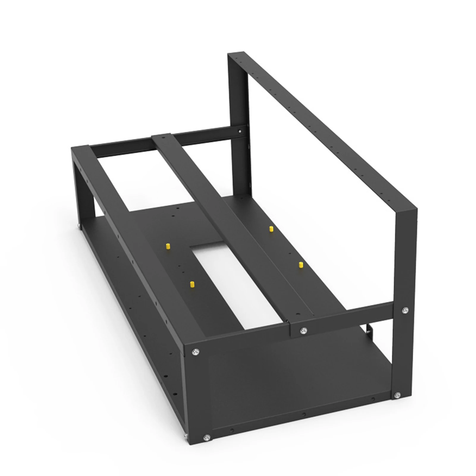 

Steel Open Air Miner Mining Frame Rig Case Up to 8 GPU for Crypto Coin Currency Bitcoin Mining YA88
