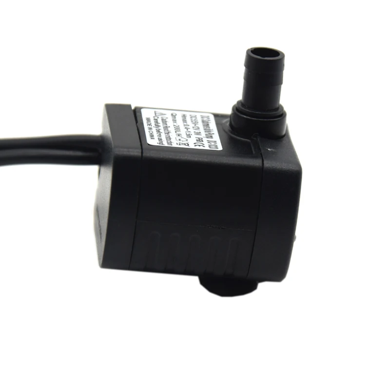 Насос водяной бесщеточный 3 Вт 12 В 200 л/ч со светодиодный светильник кой | Дом и сад