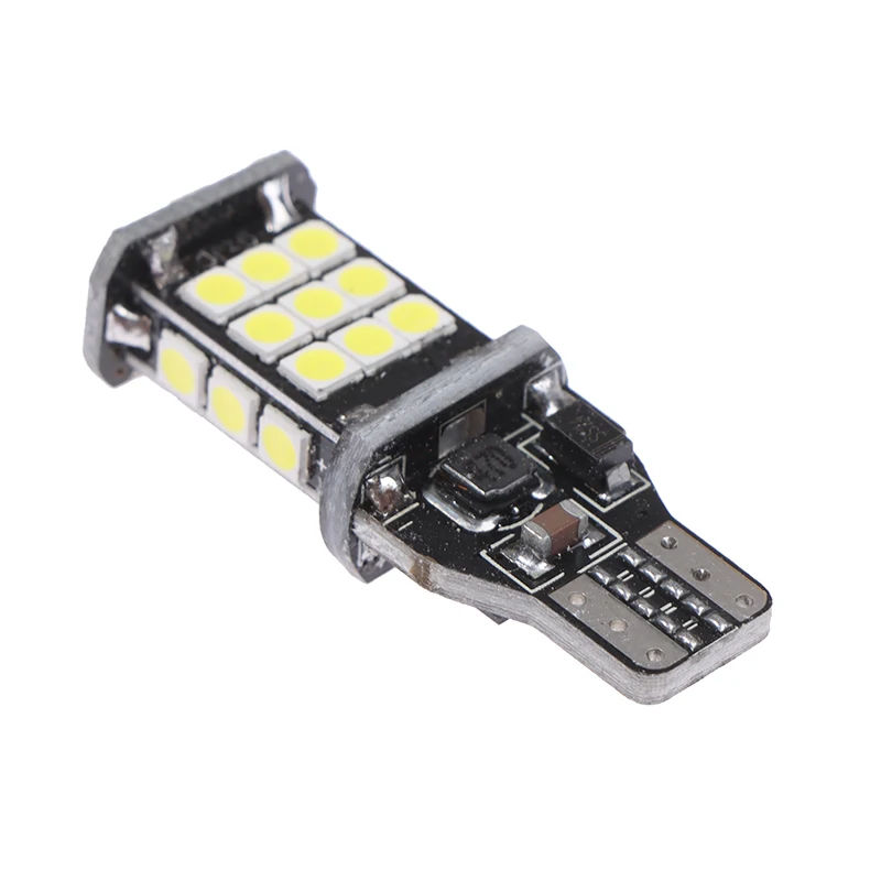 

Gtinthebox T15 LED Wedge Bulb W16W Led Lamp Light Canbus OBC Error Free 921 912 Automobiles Backup Reverse 6000K White 12V
