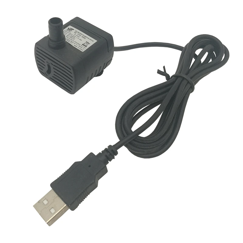 Водяные насосы DC 5V 150L/ч AC220V 280L/ч пышности погружной водяной насос Бесщеточный