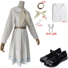 Женский костюм для косплея аниме BEASTARS, костюм Хару, Женский костюм под платье, топы, обувь, школьная форма, Legoshi, рубашка, жилет, брюки, комплект