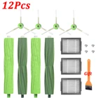 Роликовая щетка, фильтр, мешок для пыли, боковая щетка для iRobot Roomba i7 i7 + E5 E6 E7 i6 i8 i3 i3 Plus, Аксессуары для пылесосов