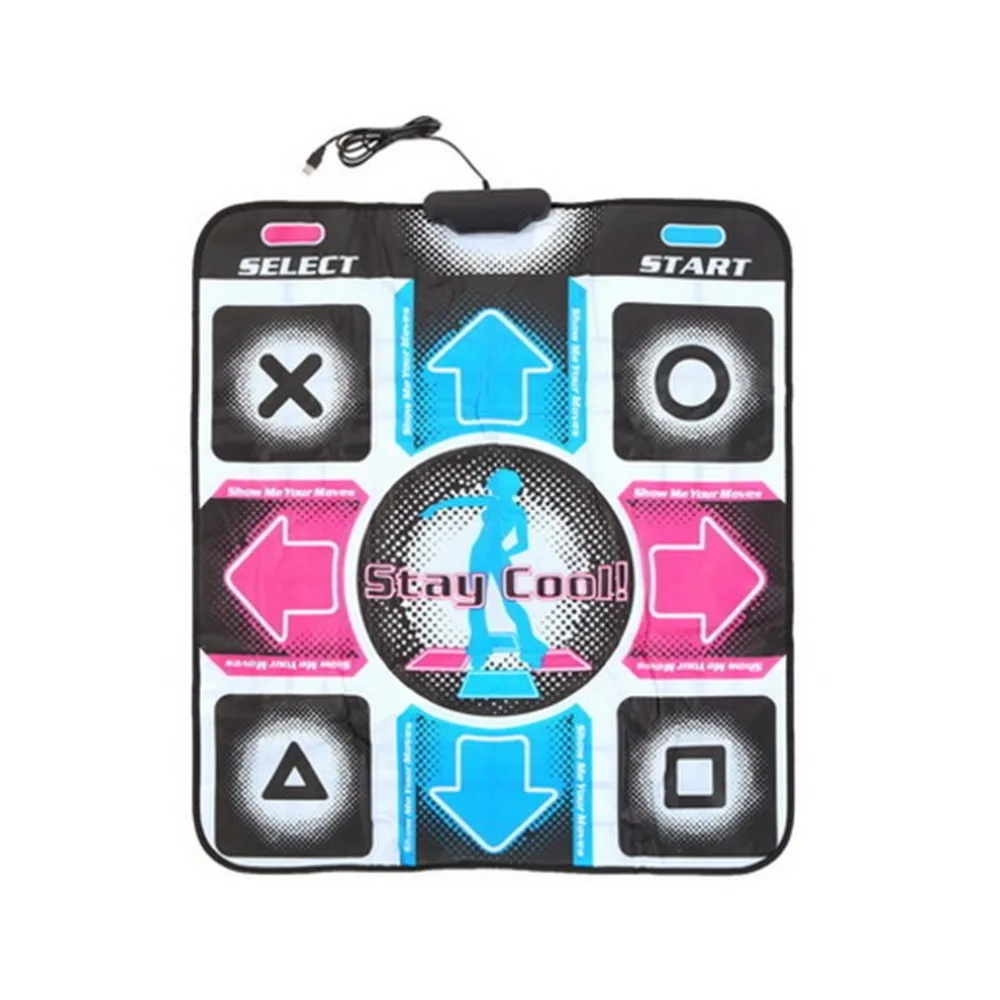 

Dance Mat Dancing Step Dancing Mat Dance Pad Dancer Blanket Equipment Revolution HD Non-Slip Foot Print Mat to PC with USB