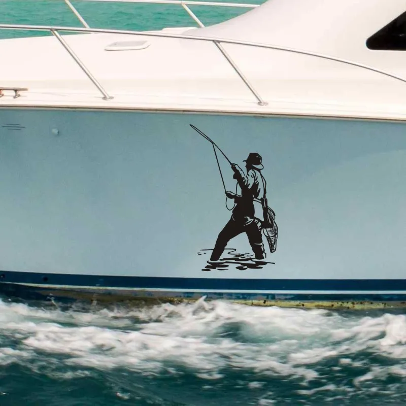 Наклейка для ловли нахлыстом наклейка магазина рыболовных крючков аквариума