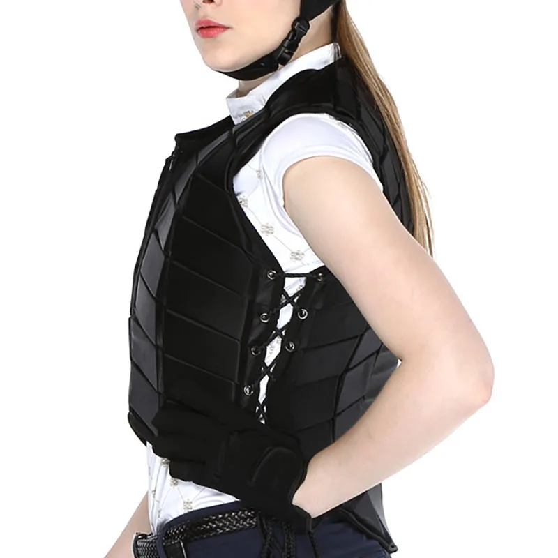 

Unisex Adult Eventer Equestrian Equipment Sports EVA Padded Damping Vest Outdoor Safety Body Protective Horse Riding Vest