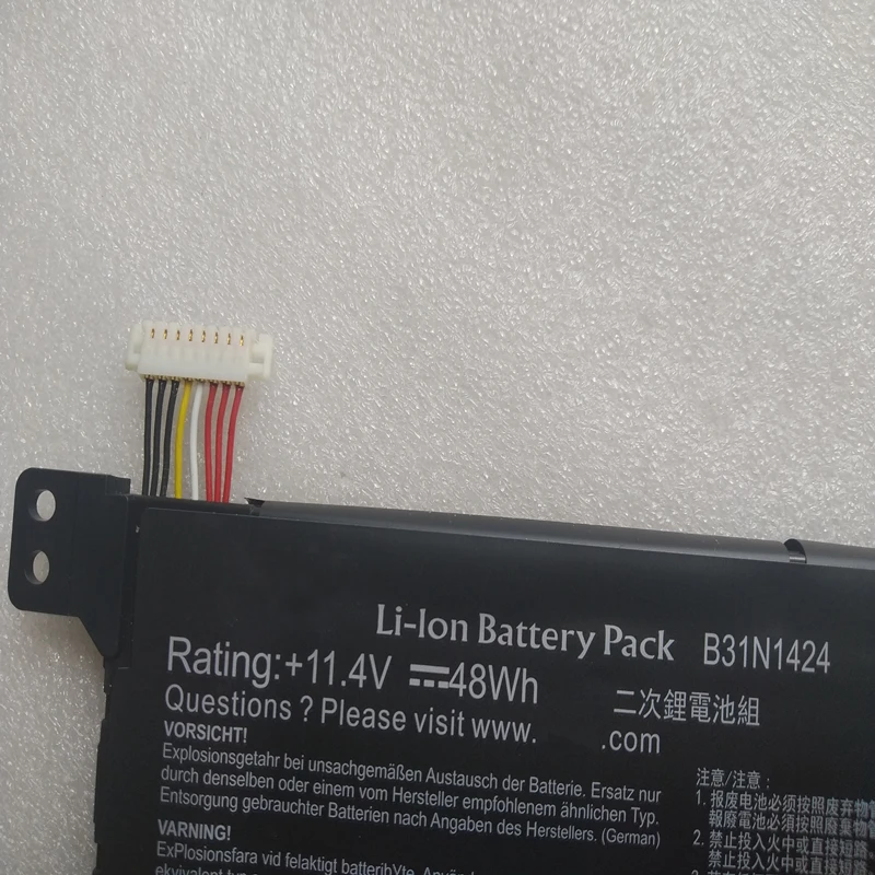 Новый B31N1424 0B200- 01390000 Аккумулятор для Asus V405L A400U U4000 A401L K401U V401UB K401UB K401UQ K401LB K501L V505L R415UB