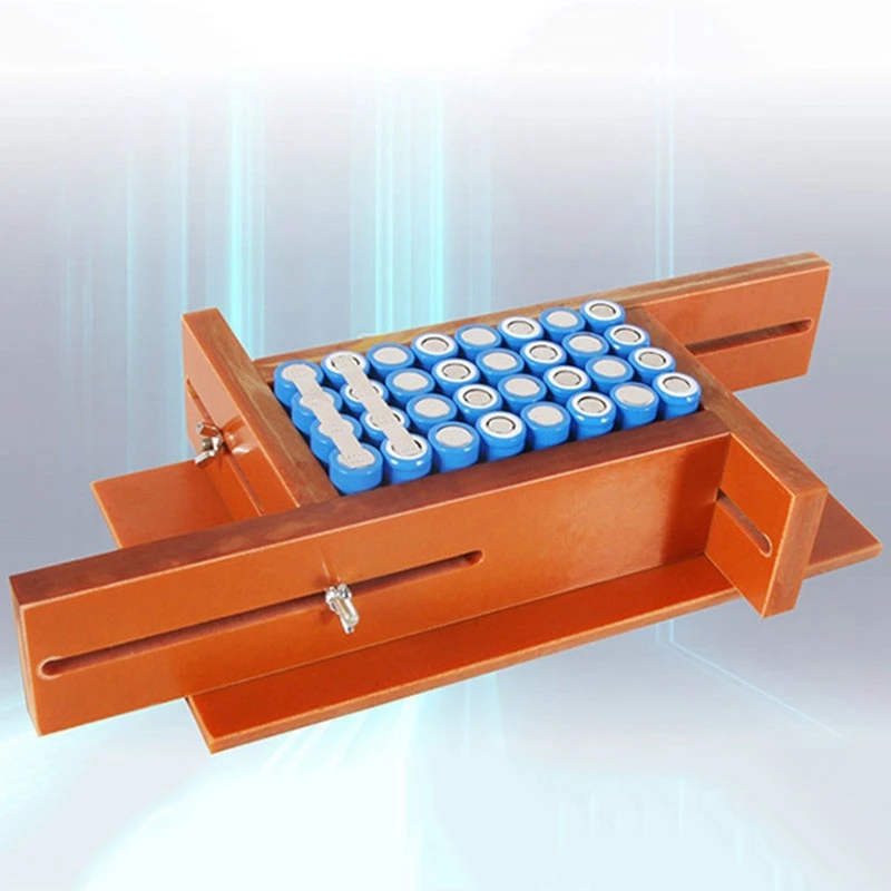 

Battery Fixture Frame 18650 Battery Pack Spot Welder Universal Fixture 18650 Lithium Battery Welding Fixture Adjustable