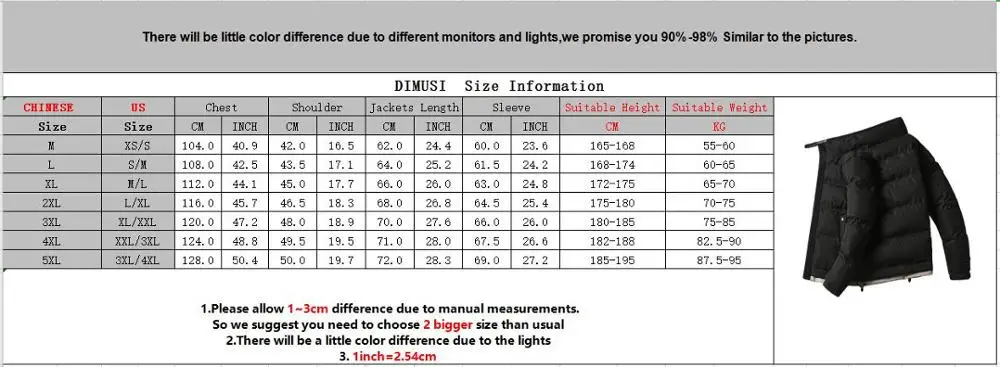 

DIMUSI Winter Men's Jackets Fashion Men Cotton Warm Parkas Coats Casual Outdwear Thermal Fur Collar Jackets Mens Clothing