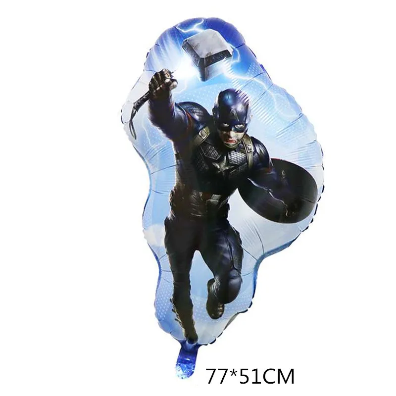 Воздушный шар из алюминиевой пленки с супергероями Марвел инопланетянами