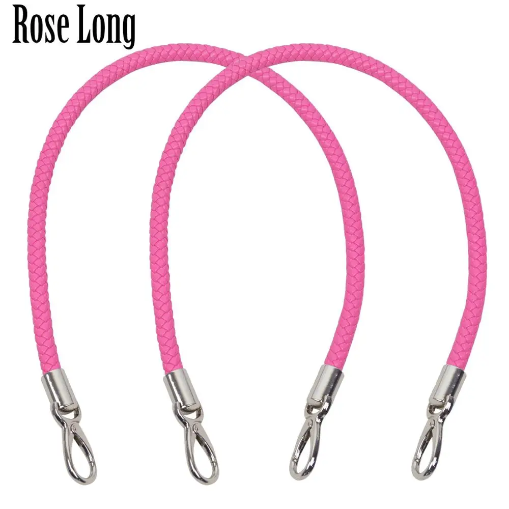 rose long TANQU Новинка 1 пара Obag ручки длинный короткий ремень для Obag EVA Obag женская сумка через плечо - Цвет: rose long