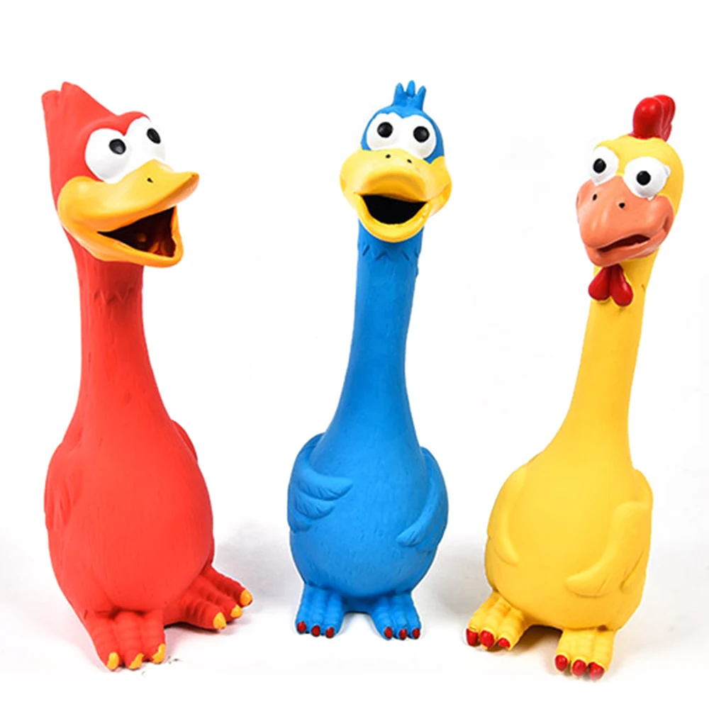 Питомец собаки пищащая игрушка для собак чистка зубов милый кричащий курица