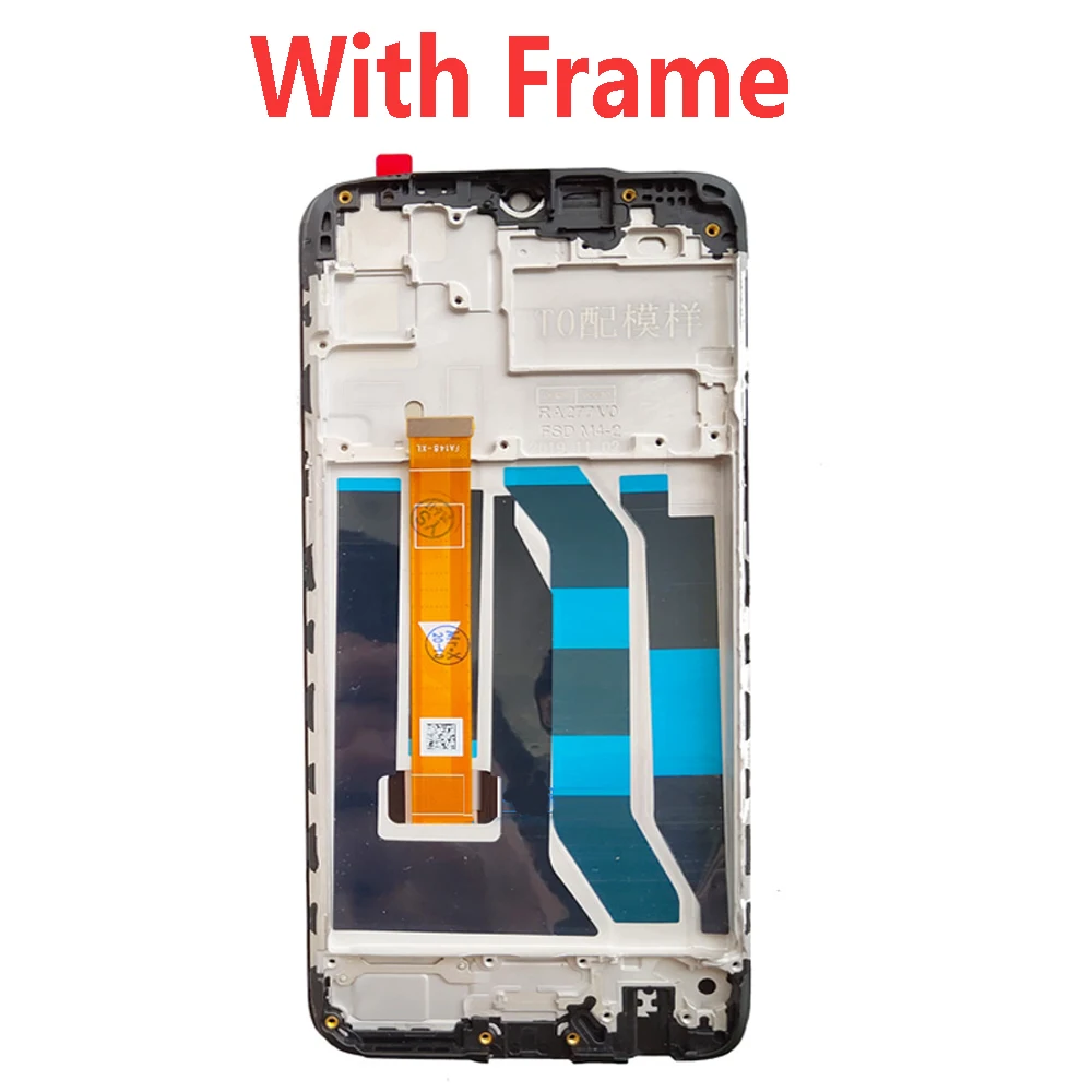 original 6 5 for realme 5 rmx1911 rmx1919 lcd display touch screen digitizer assembly replace display parts free global shipping