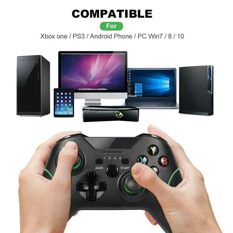 2 4G беспроводной игровой контроллер геймпад джойстик комплект для Xbox One PS3 ПК Android |