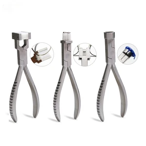 Плоскогубцы из нержавеющей стали, ремонтные щипцы для ювелирных изделий и нейлоновых колец, инструменты для ремонта браслетов и сгибания очков