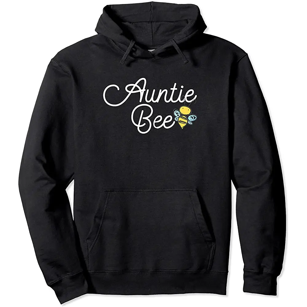 

Cute Auntie Bee Baby Shower Costume Funny Pregnancy Pullover Hoodie