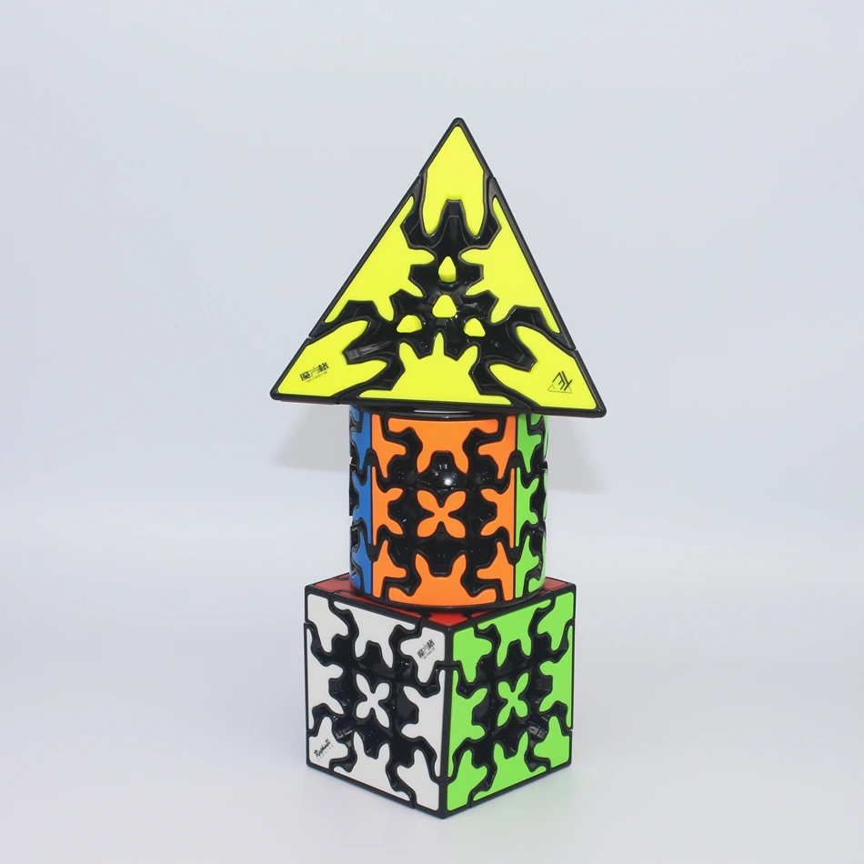 4 Pcs/set QiYi Magic cube Gear кубик рубик шт./компл. неокуб магический куб Шестерня 3x3x3