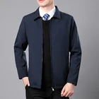 Ветровка мужская в стиле милитари, простой пиджак в британском стиле, брендовая весенняя куртка, прямые мужские куртки