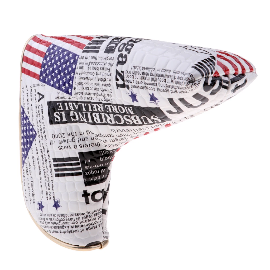 

Водонепроницаемый чехол из искусственной кожи для клюшки и гольфа с магнитной застежкой