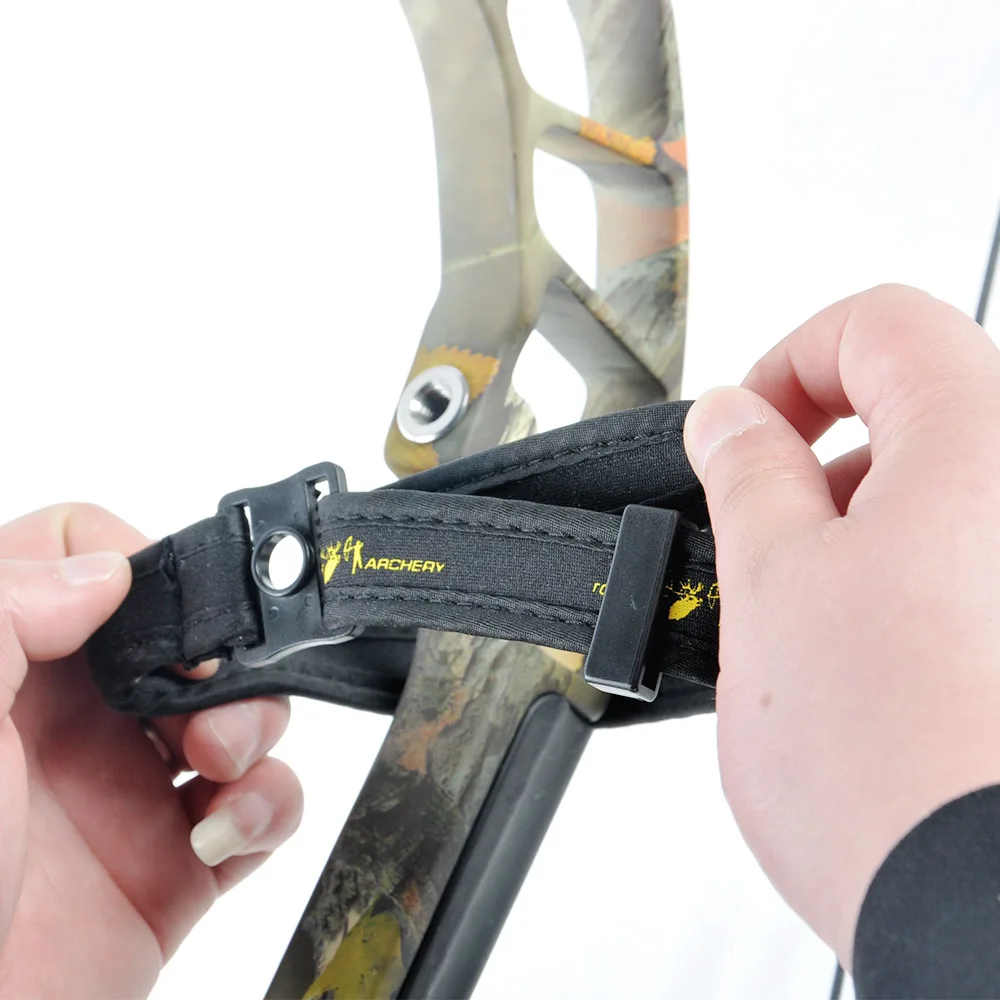 

Archery Adjustable Braided Bow Sling,soft compound bow hunting shooting accessories wrist bow sling