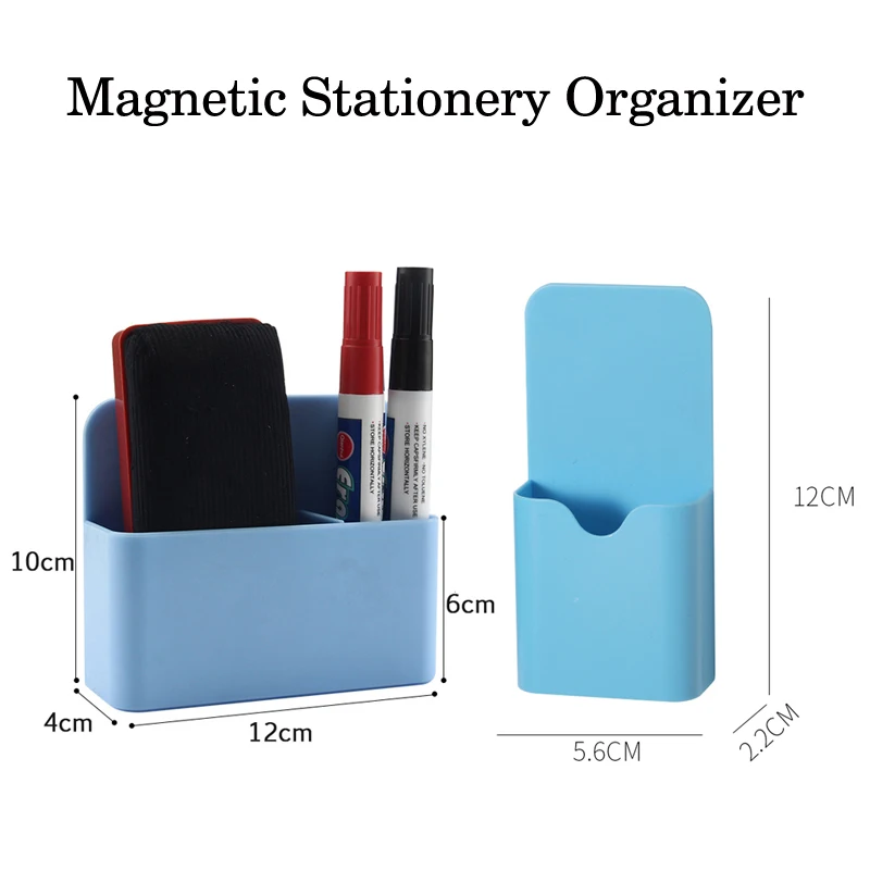

Магнитный канцелярский органайзер, кавайное хранение, офисные принадлежности, канцелярские принадлежности, маркеры для белой доски, ящики ...