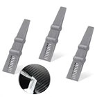 Набор виниловых наклеек EHDIS, 3 шт., из углеродного волокна, для автомобиля