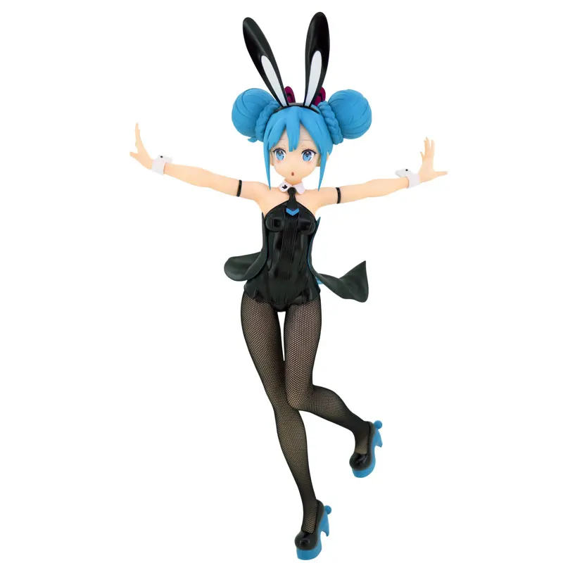 

2021 New Pattern Furyu Hatsune Miku Bunny Girl Japaense Anime Bicute Rabit Ver. 31Cm Large Action Figure Colletible Model Toys