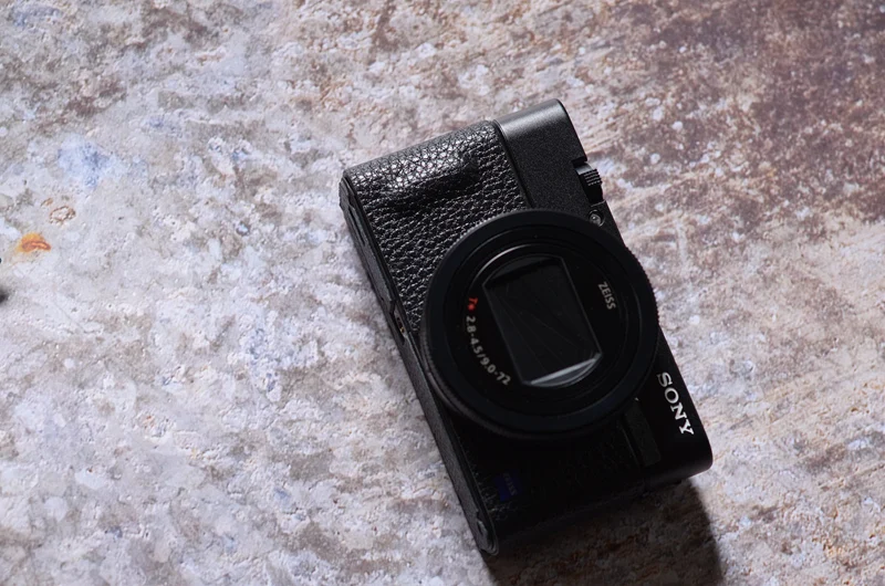 Защитный чехол для камеры Ee нескользящий из натуральной кожи Sony zv1 RX100 III IV V M3 M4 M5 M6