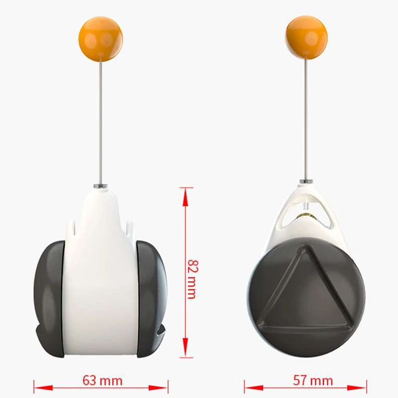 

Interactive Lrregular Rotating Pet Toy with Wheels Mode Cat Toy Smart Cat Balls Automatic No Need Recharge Cat Toys Cat Supplies