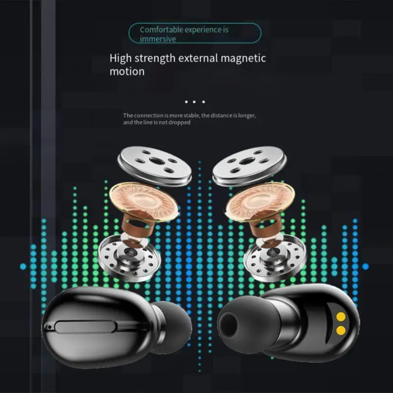 Переводные наушники с 80 язычьими TWS Bluetooth-совместимыми 5.0 беспроводные мгновенные