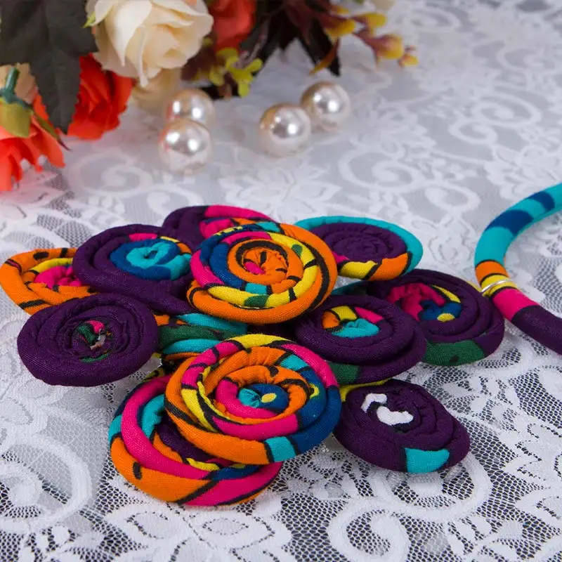 

2021Africa necklace Party act the role ofing is tasted Lady's decoration Manual necklace Traditional necklace wyb594