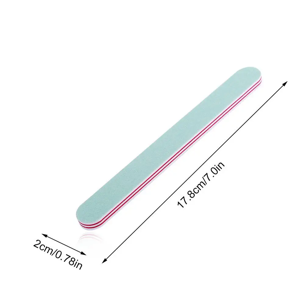 

Nail Polishing Bar Red Heart Sponge Polished Bar Nail Double-sided Polished Strip One Throwing Bright Nail Tool Manicure Tool