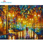 Набор для рисования по номерам на холсте Дождь