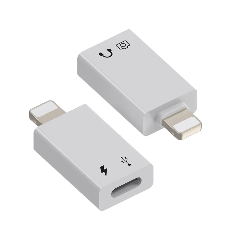 Адаптер OTG с разъемом USB Type C Мама на папа для iPhone iPad использованием ЦАП и цифровых