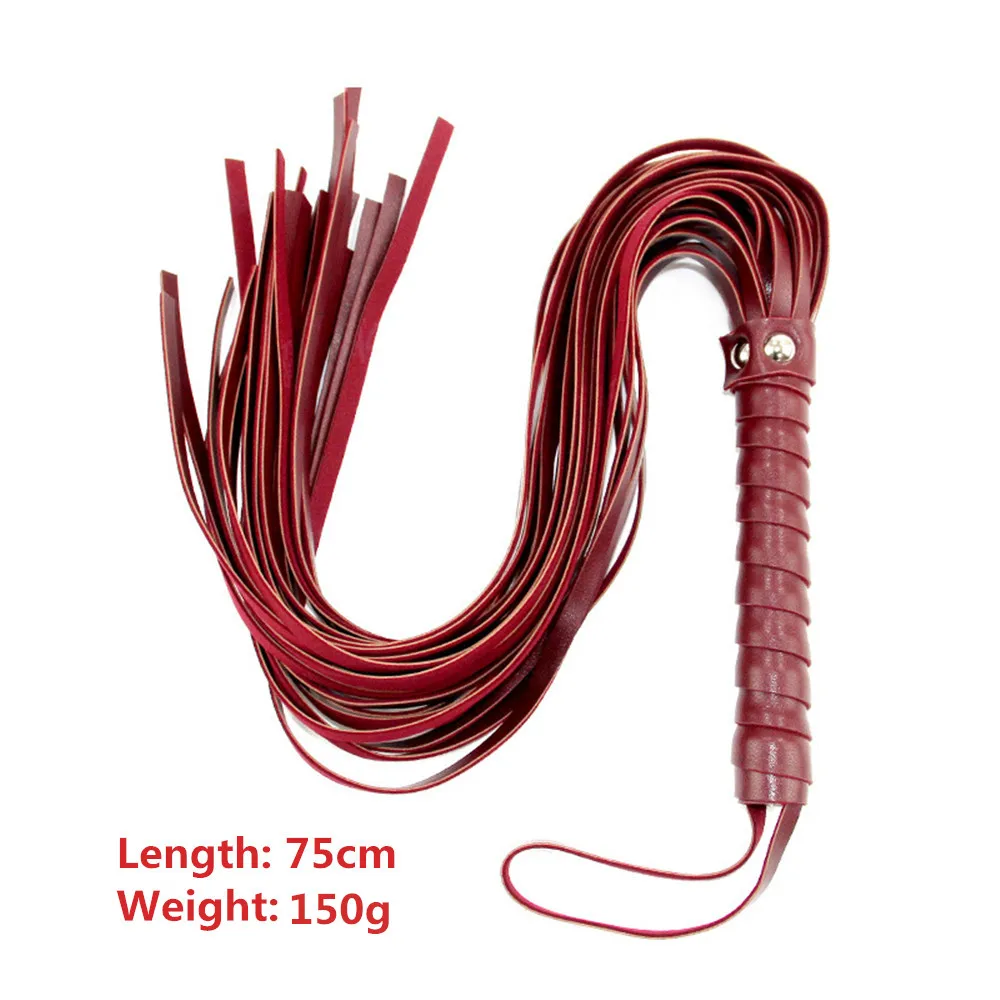 Сексуальное нижнее белье Искусственная кожа свободный кнут змея плетка для