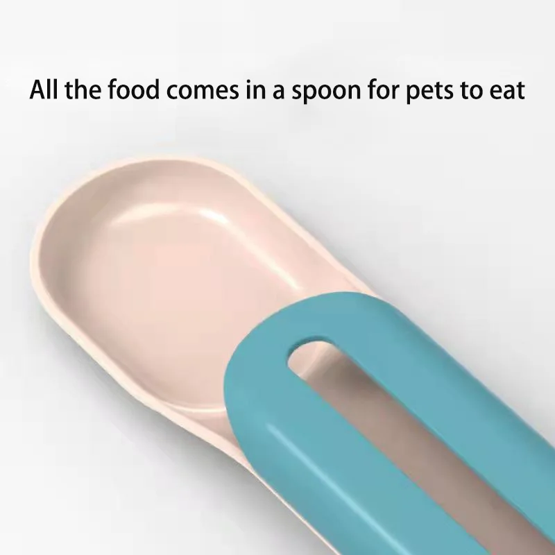 Кормушка для кошек ложка-сжималка домашних животных | Дом и сад