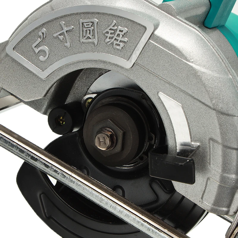 

125mm Cordless Electric Circular Saw Power Tools Adjustable Curved Cutting Sawing Machine for LI-ION Battery Electric Saw