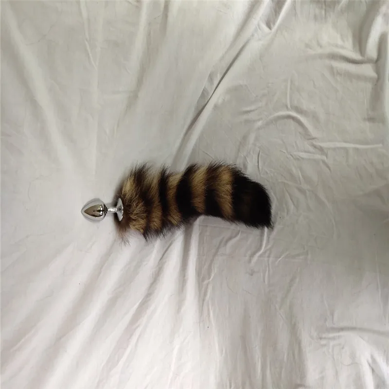 Водная сука хвост Зубр енота Косплей Опора анальный задний двор игрушки пара