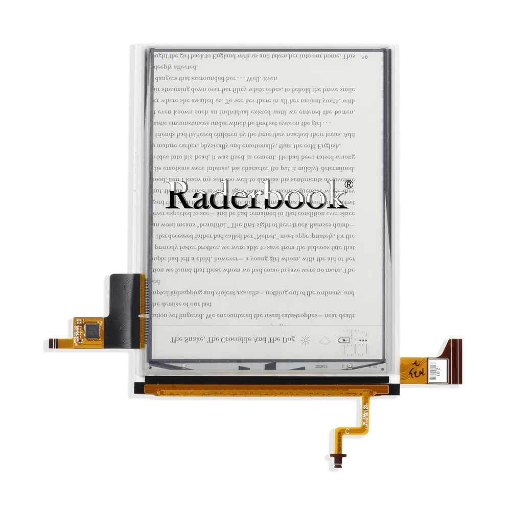 New 6.8inch ED068TH1 Touch Screen WITH Lcd Backlight For KOBO Aura H20 H2O Edition 2 Reader eBook LCD Display