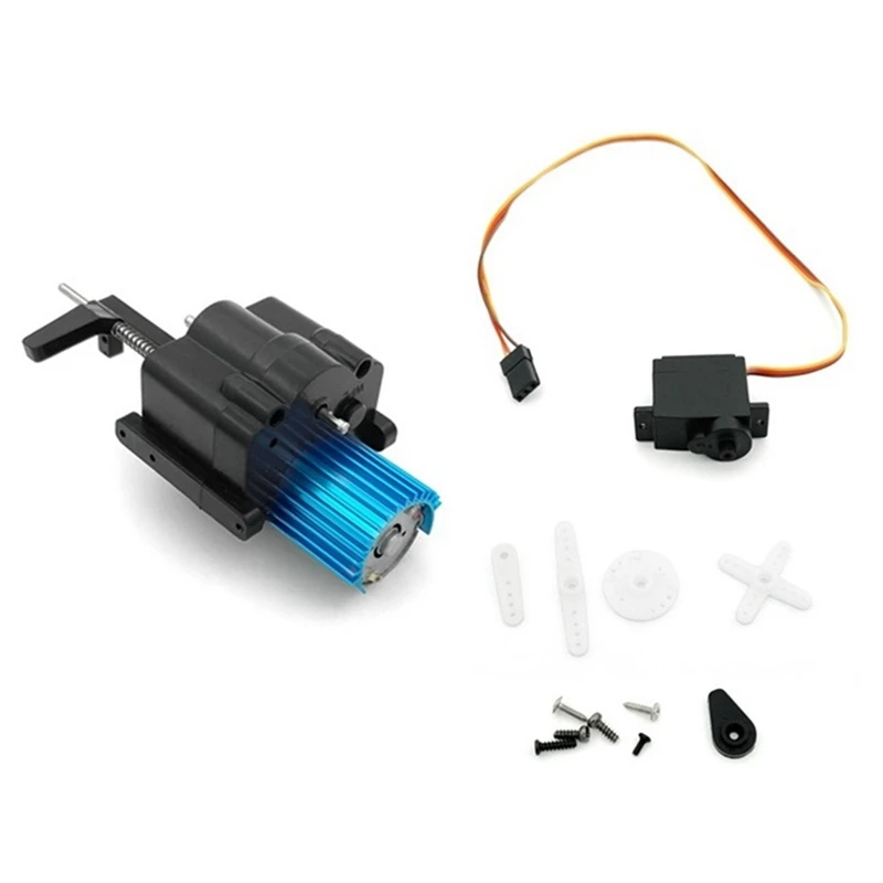 

2 Speed Gearbox 370 Motor Speed Change Gear Box for WPL C14 C24 B14 B36 MN D90 MN-90 MN99S MN45 RC Car Upgrade Parts