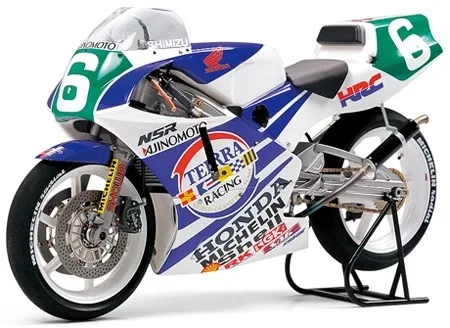 Tamiya 14110 1/12 Ajinomoto-Honda NSR250 ➐ гоночный мотоцикл спортивный хобби игрушка
