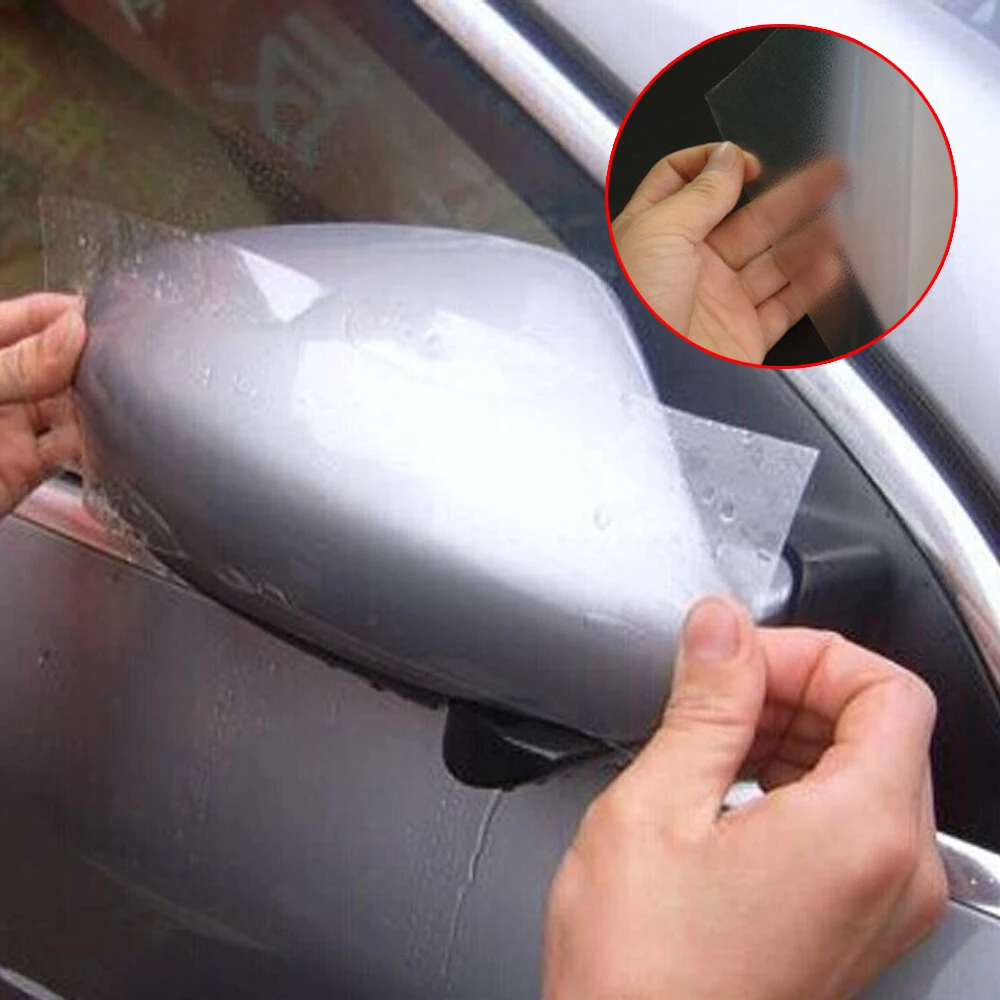 

Car Door Edge Clear Protective Satin Finish Vinyl Wrap Guard Film Sheet 15*300cm Cover Decorative Strip Car Tuning Universal