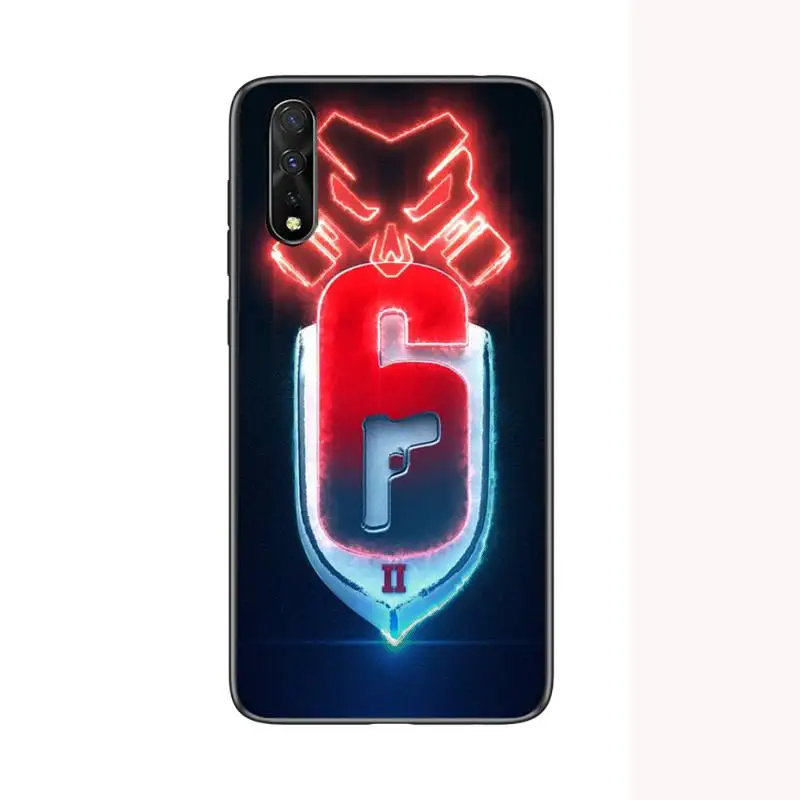 

Rainbow Six Siege Phone Case for Samsung S6 S7 edge s8 s9 s10 S20 plus lite S10E note 10 20 pro ultra Cover