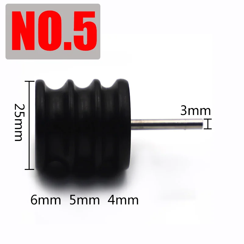 NO.5 Grinding head Кожа Инструмент край электрическая полировка Slicker плоская/заостренная головка сандалового дерева Кожа ремесло DIY Инструменты для вырезания края Полировщик Slicker - Цвет: NO.5 Grinding head