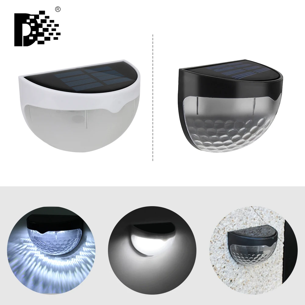 Светодиодная настенная лампа с солнечным датчиком уличный садовый