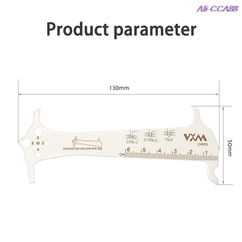 

Mtb Bike Chain Wear Indicator Heerser Fiets Kettingen Gauge Meting Checker Fietsen Draagbare Stofdicht Fietsen Onderdelen