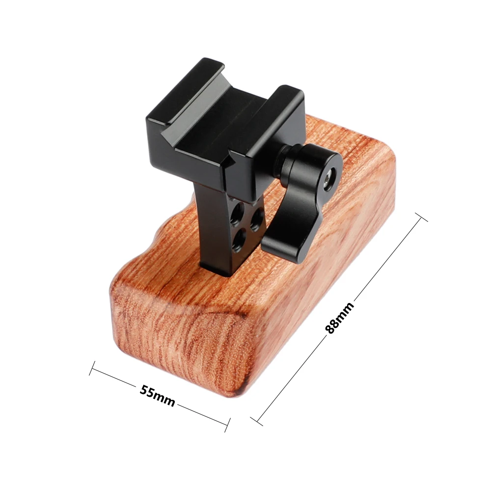 CAMVATE деревянная рукоятка (слева и справа) с быстроразъемным зажимом НАТО для